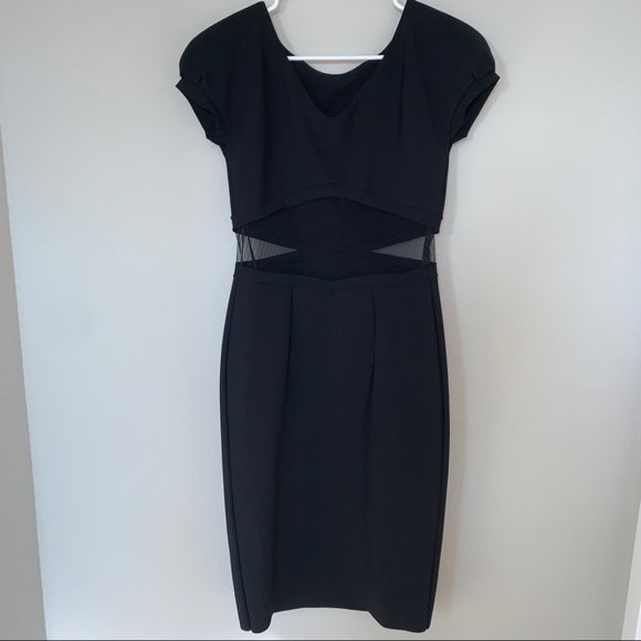 CHIARA BONI Bateau Neckline Knee-Length Dress  Size Small -Size 40 - Picture 10 of 10